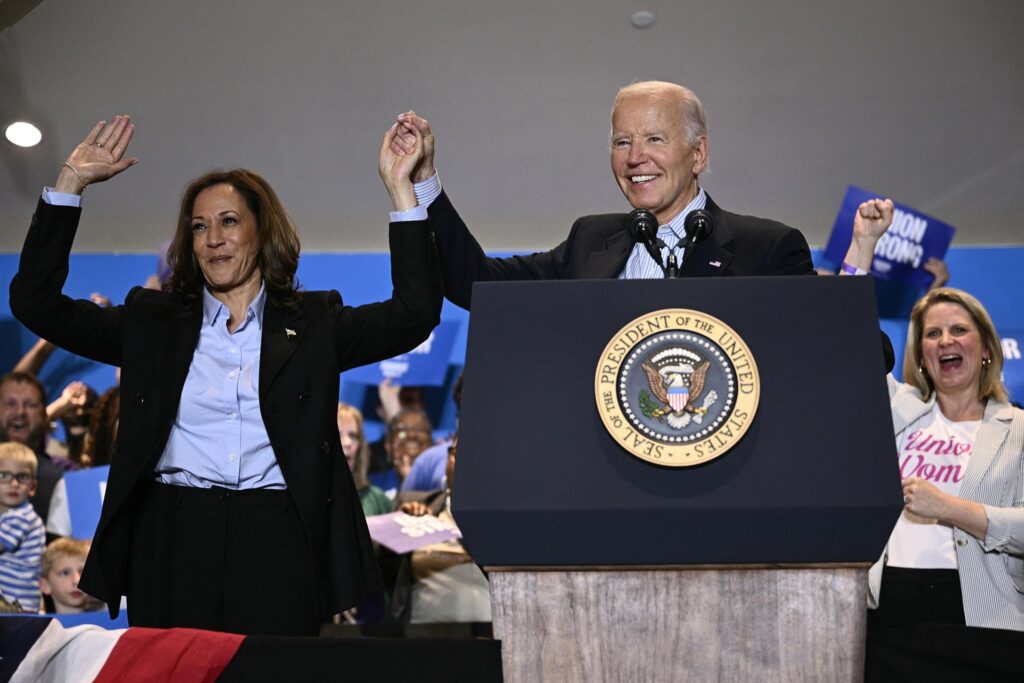 Biden and Harris Call the Israeli Strike Killing Hezbollah’s Nasrallah a ‘Measure of Justice’