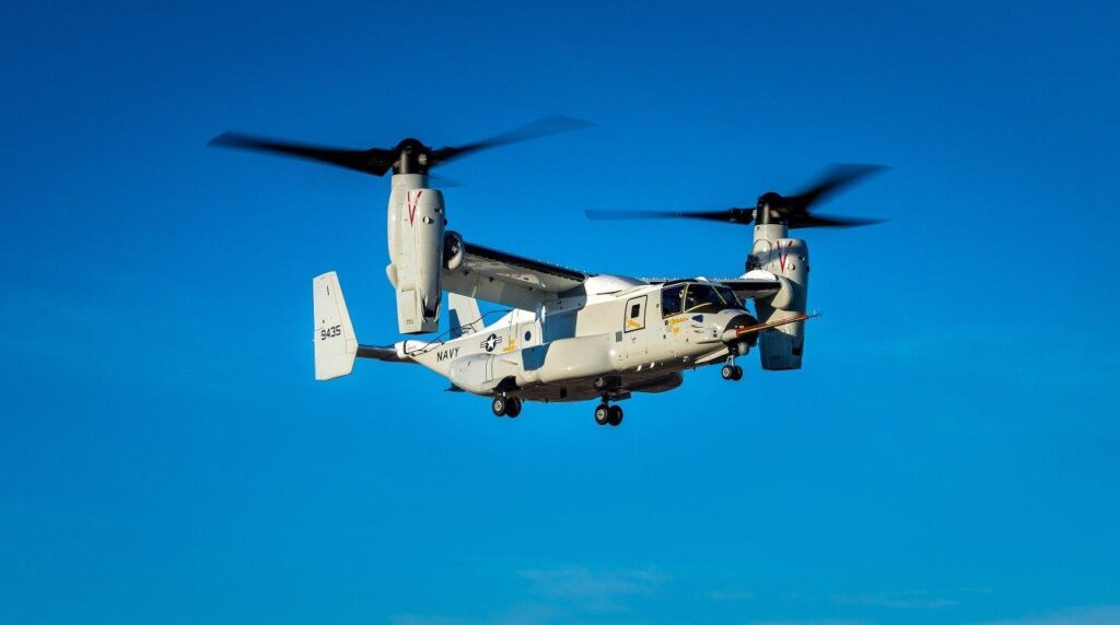 US Navy Preps Its New CMV-22B Osprey Variant For Rough Seas & New Missions