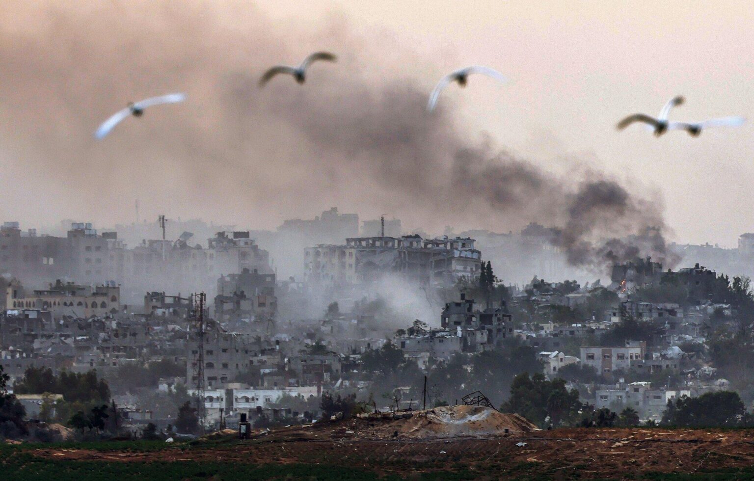Israeli Strikes Kill 12 in Gaza Including Children as War Grinds into the New Year