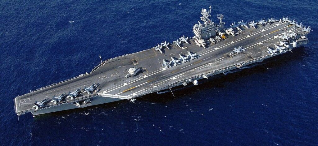 USS Harry S. Truman Collides with Merchant Vessel Near Egypt