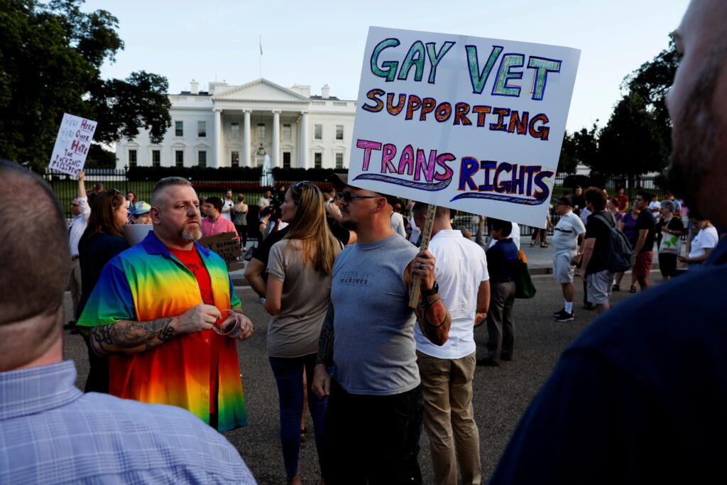 Trump Justice Department Urges Court to Allow Transgender Troop Ban