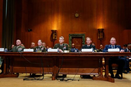 Controversial military personnel nominee faces Senate panel this week