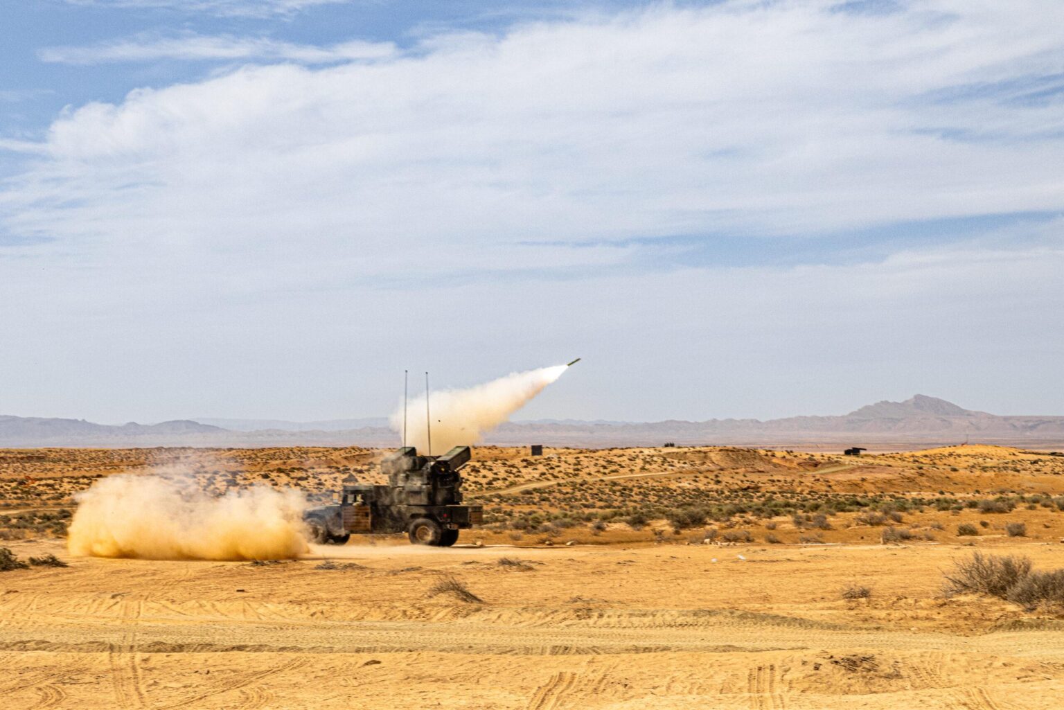 Avenger Air Defense System Makes First-Ever Deployment to Africa During African Lion 2025