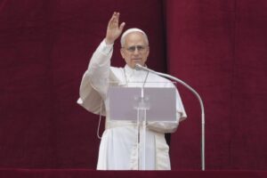 Pope Leo XIV Calls for Peace in Ukraine and Gaza, Saying ‘Never Again War’