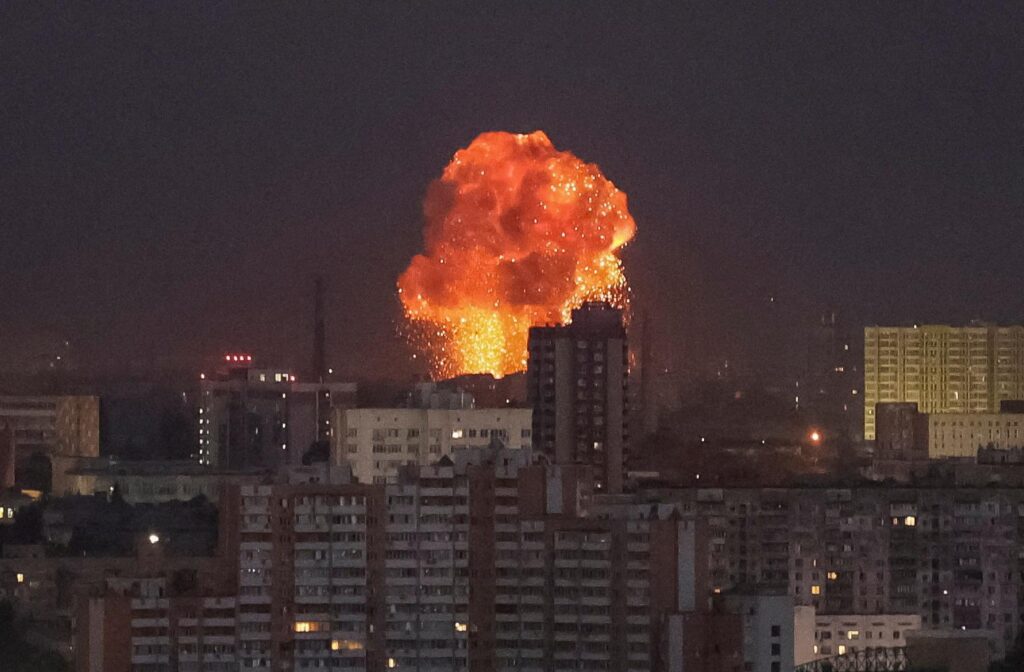 Russia Launches Smallest Nighttime Attack on Ukraine in Months in Run-Up to Possible Peace Talks