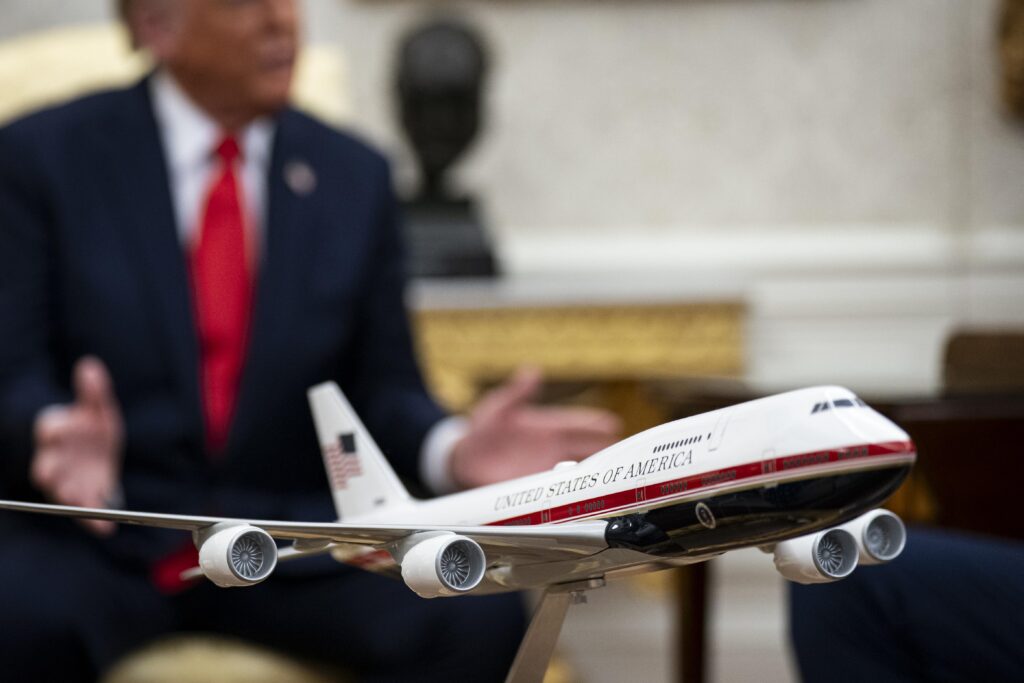 Defense Department Accepts Boeing 747 from Qatar for Trump’s Use
